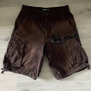 Bench Men’s Shorts Size 28 Brown Big Pockets Cotton
